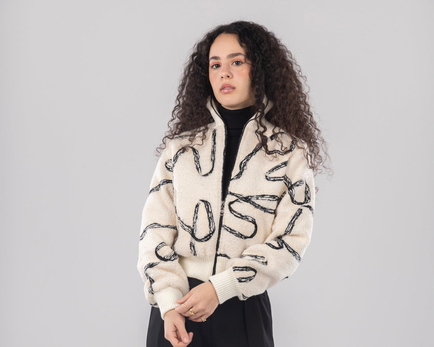 White Teddy Jacket
