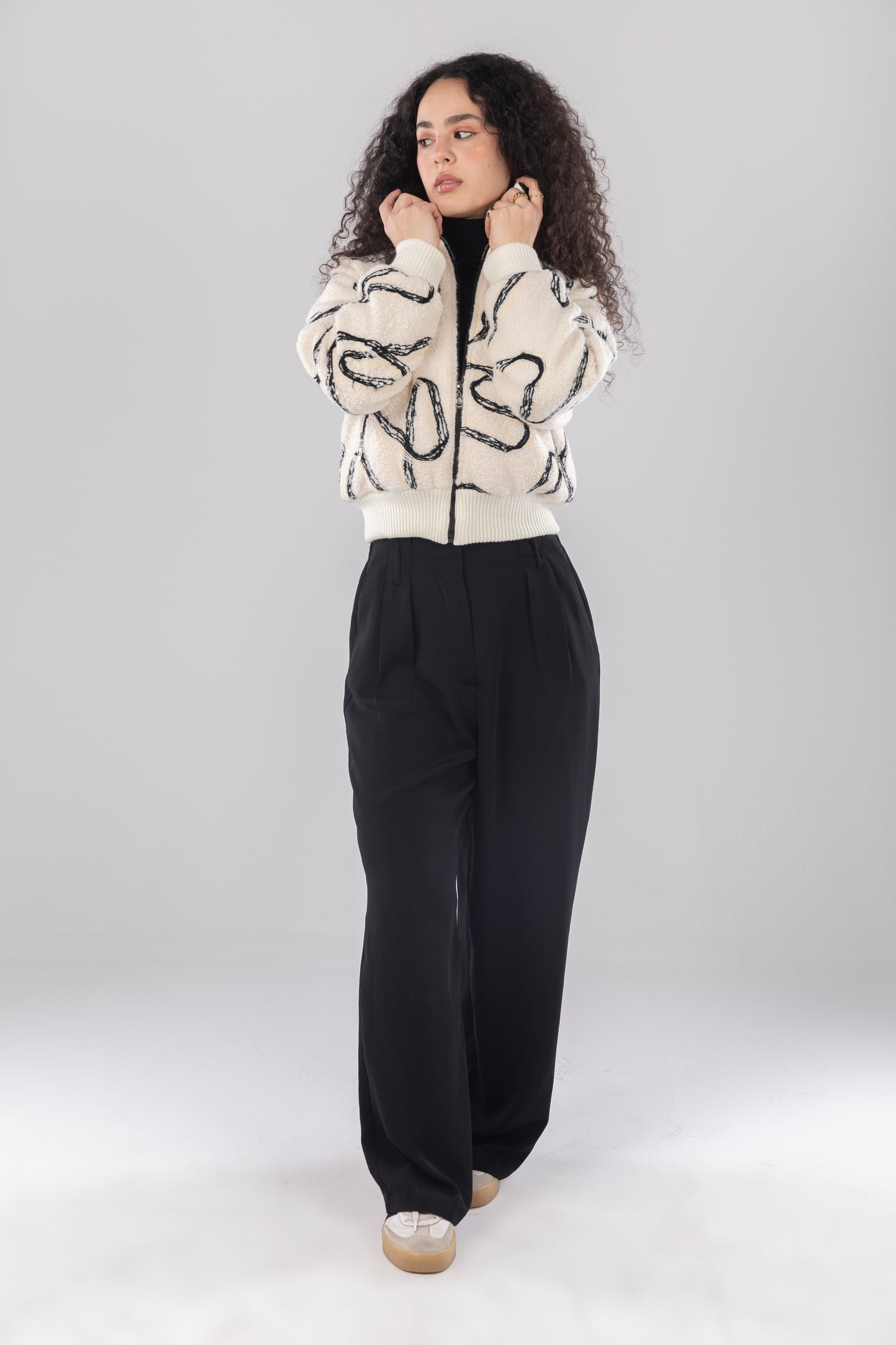 White Teddy Jacket