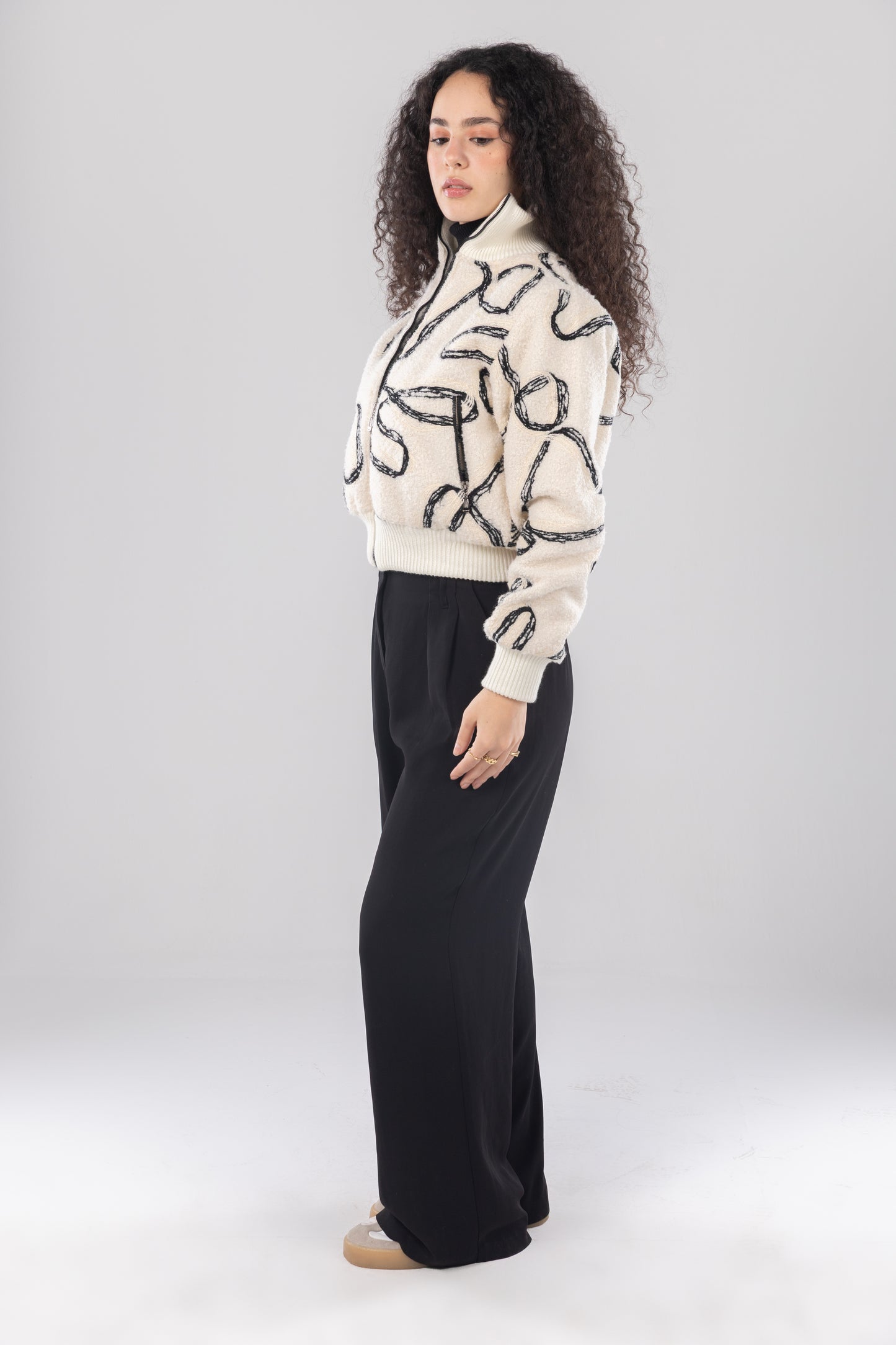 White Teddy Jacket