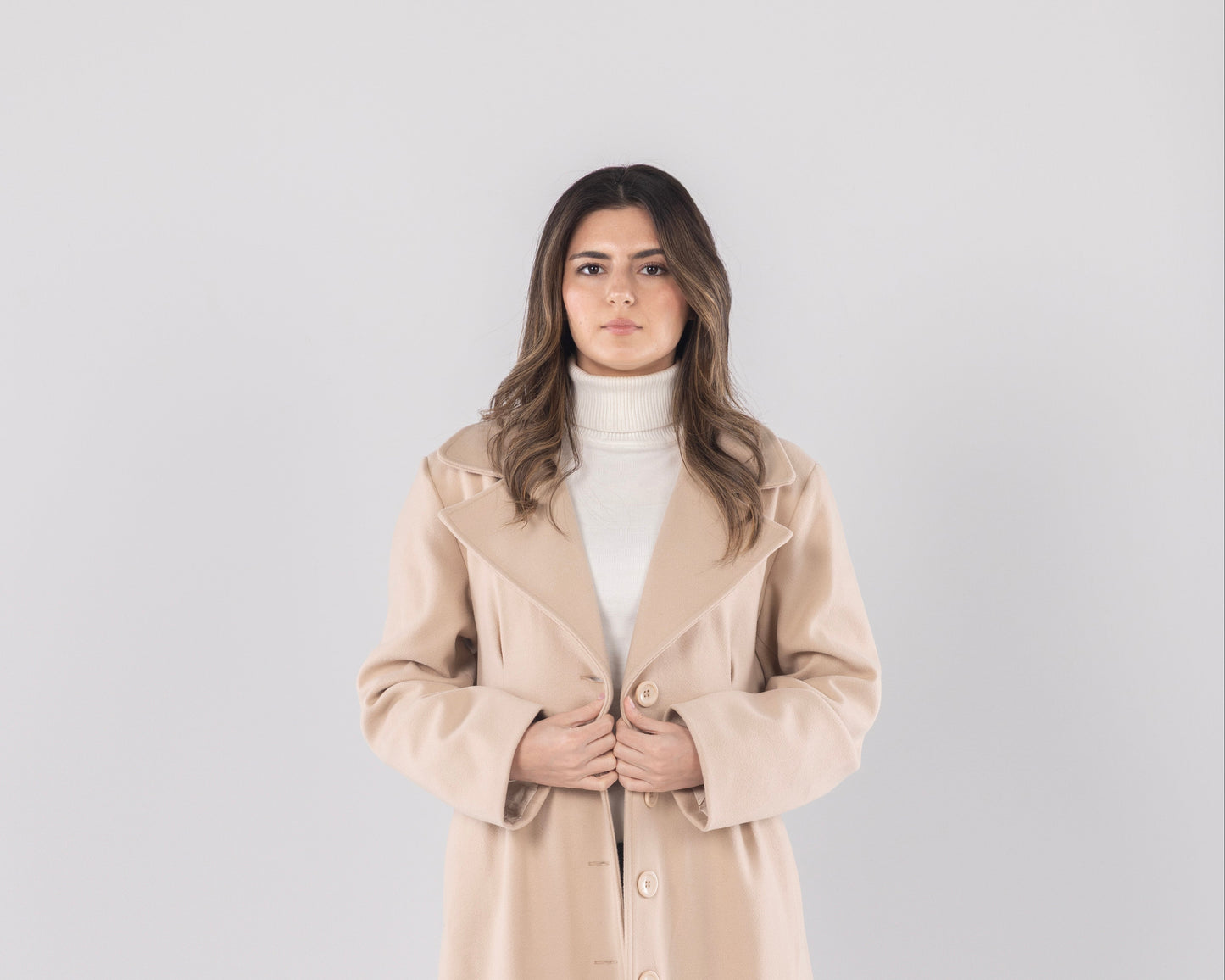 Beige Heritage Overcoat